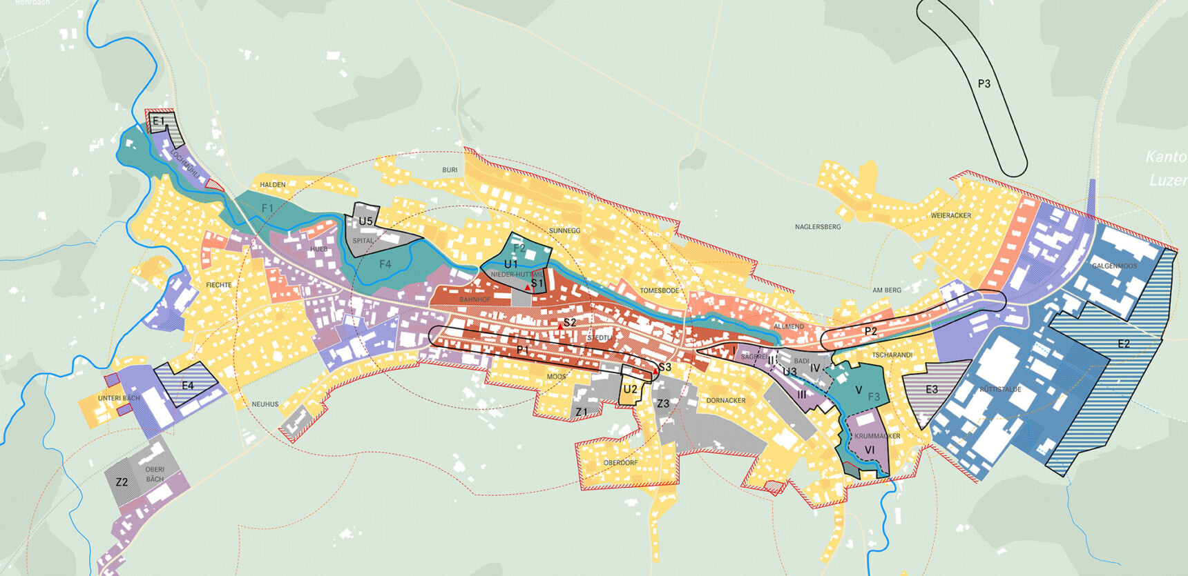 Huttwil Richtplankarte August2025